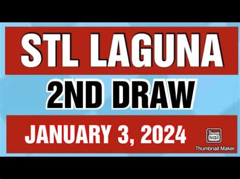 stl laguna result today 4pm|STL Laguna Results June 1 to 30, 2024.